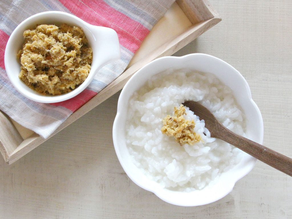 mogcook離乳食レシピ　魚と高野豆腐のしっとりふりかけ