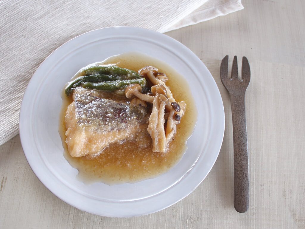 魚の甘麹煮つけ（調理時間：約８分）対象：幼児食